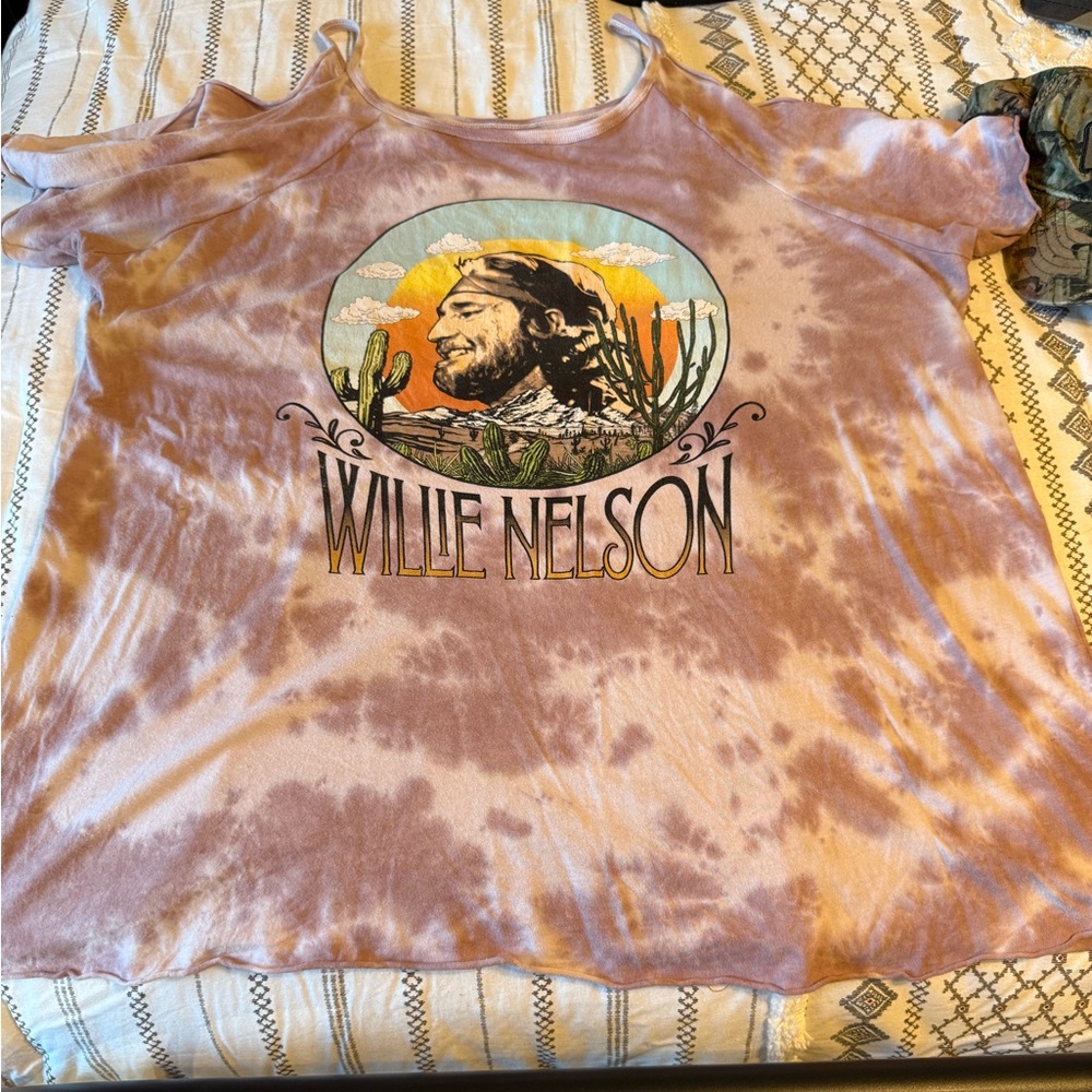 Willie Nelson Tie-Dye T-Shirt